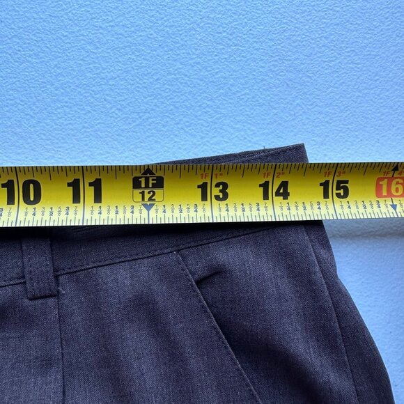 ❌SOLD❌ Escada Pants Womens Size 40 Medium Brown Tan New Wool High Waisted - Picture 7 of 11